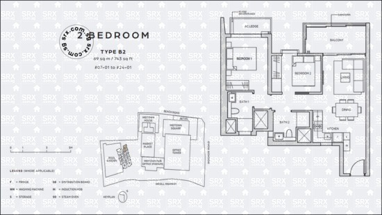 Midtown Bay (D7), Apartment #2014851